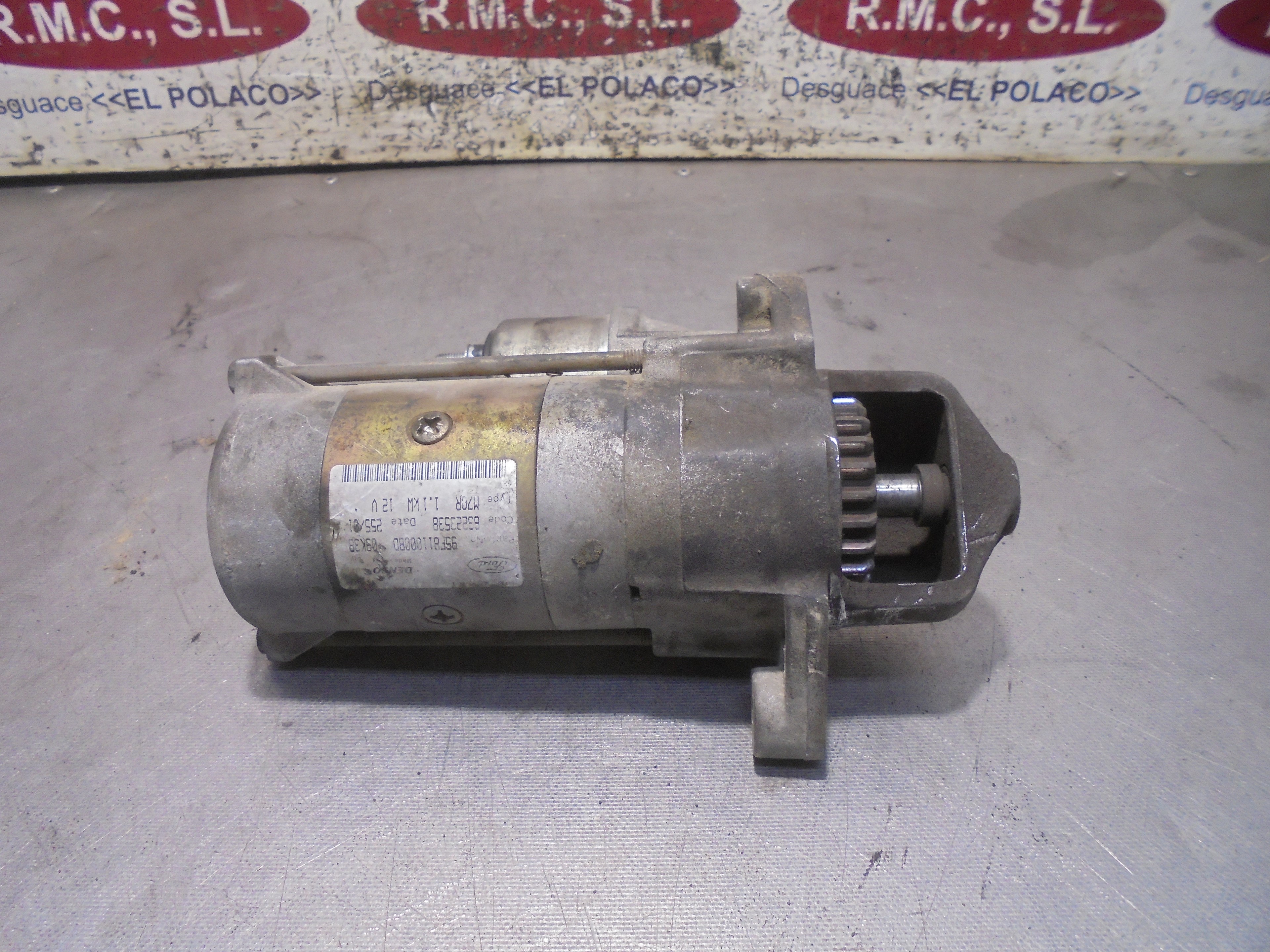 FORD Ka 1 generation (1996-2008) Starter Motor 95F811000BD 25893512