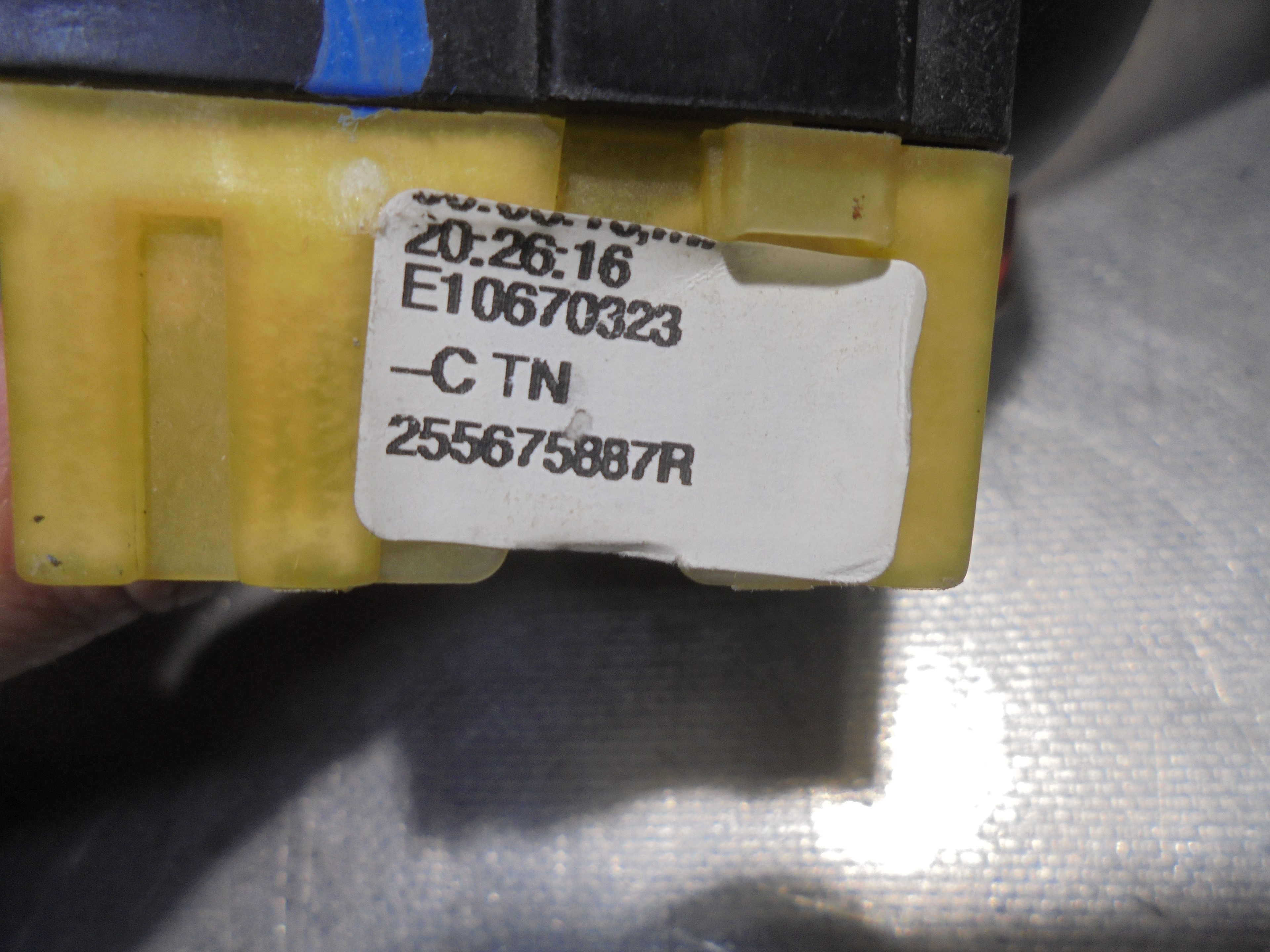 RENAULT Clio 3 generation (2005-2012) Turn switch knob 255675887R 25209315