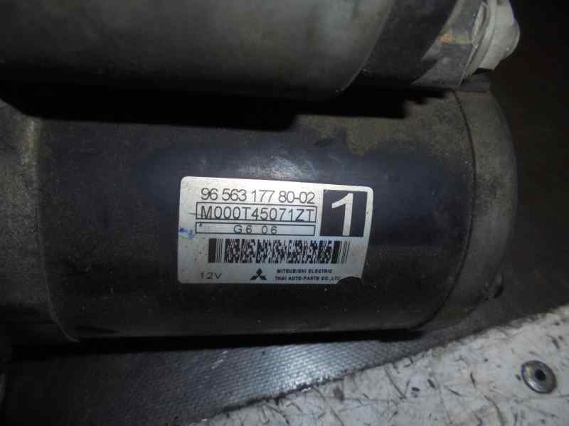 CITROËN C3 1 generation (2002-2010) Starter Motor 9656317780 25041774