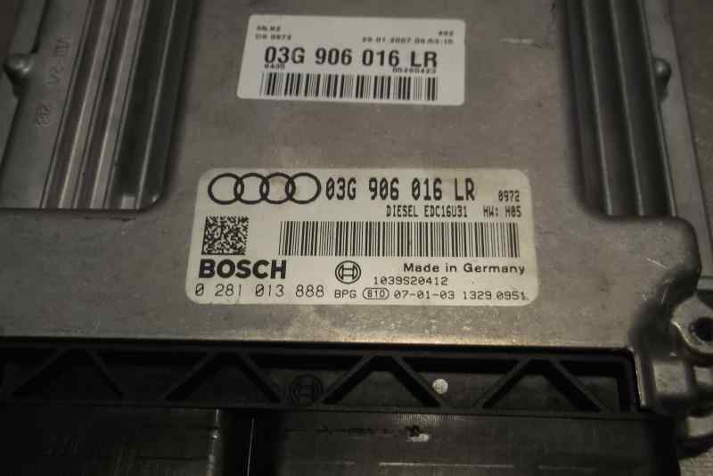 AUDI A4 B7/8E (2004-2008) Motorstyrenhet ECU 03G906016LR 25035904