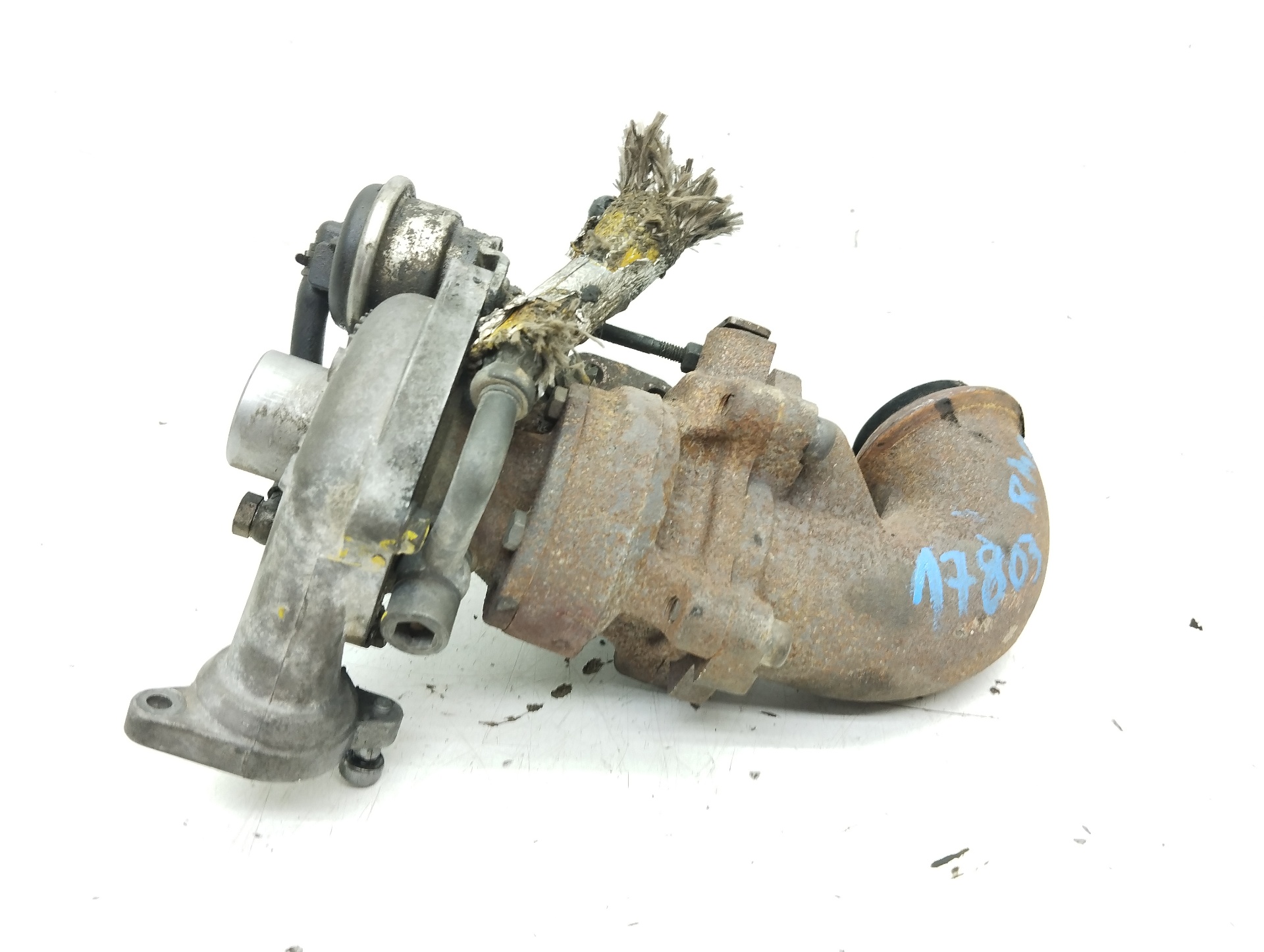 CITROËN C3 1 generation (2002-2010) Turbocharger 54351014861 25089279