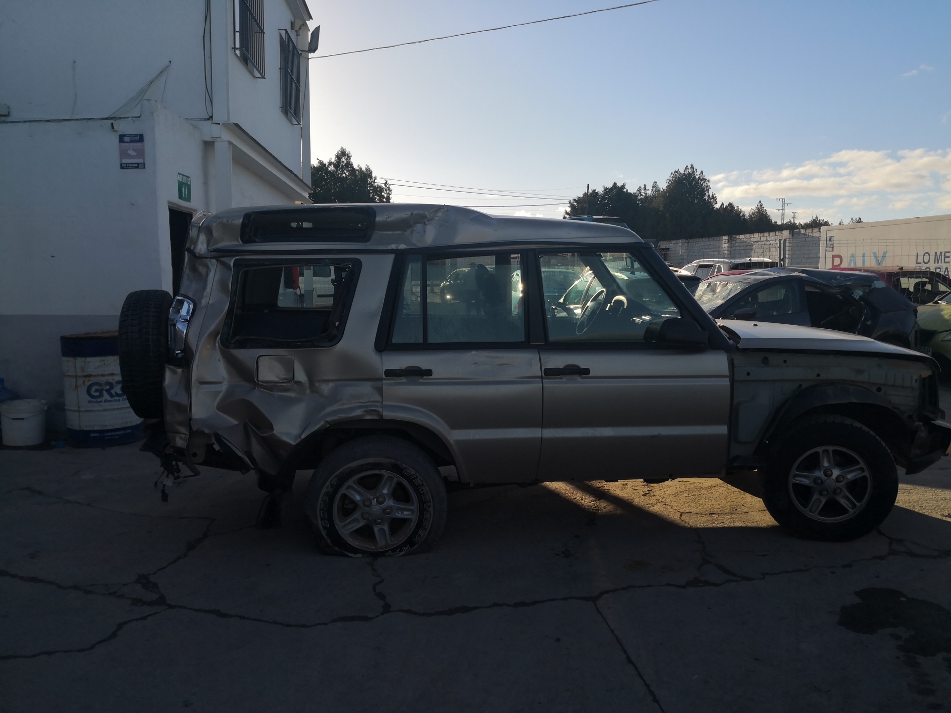 LAND ROVER Discovery 2 generation (1998-2004) Лівий передній протитуманний фар 0305061011 25964937