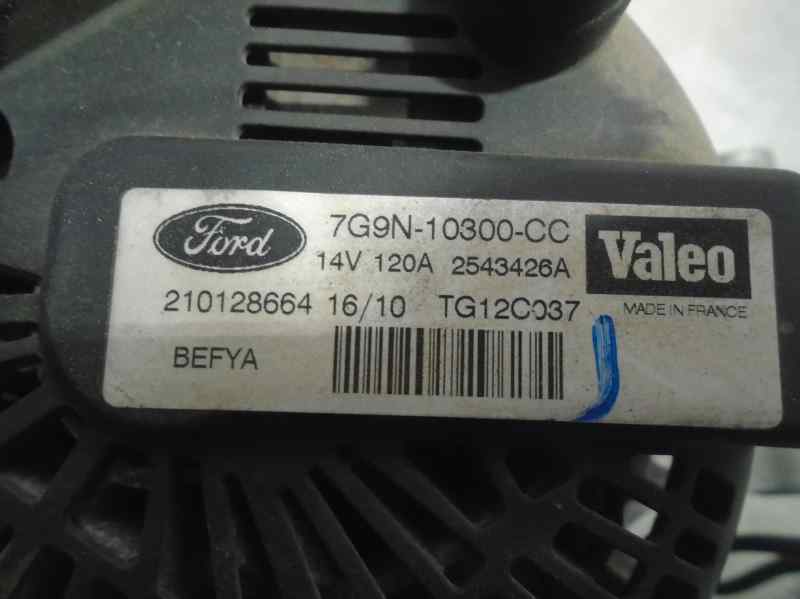 FORD Fiesta 5 generation (2001-2010) Генератор 7G9N10300CC 23343634