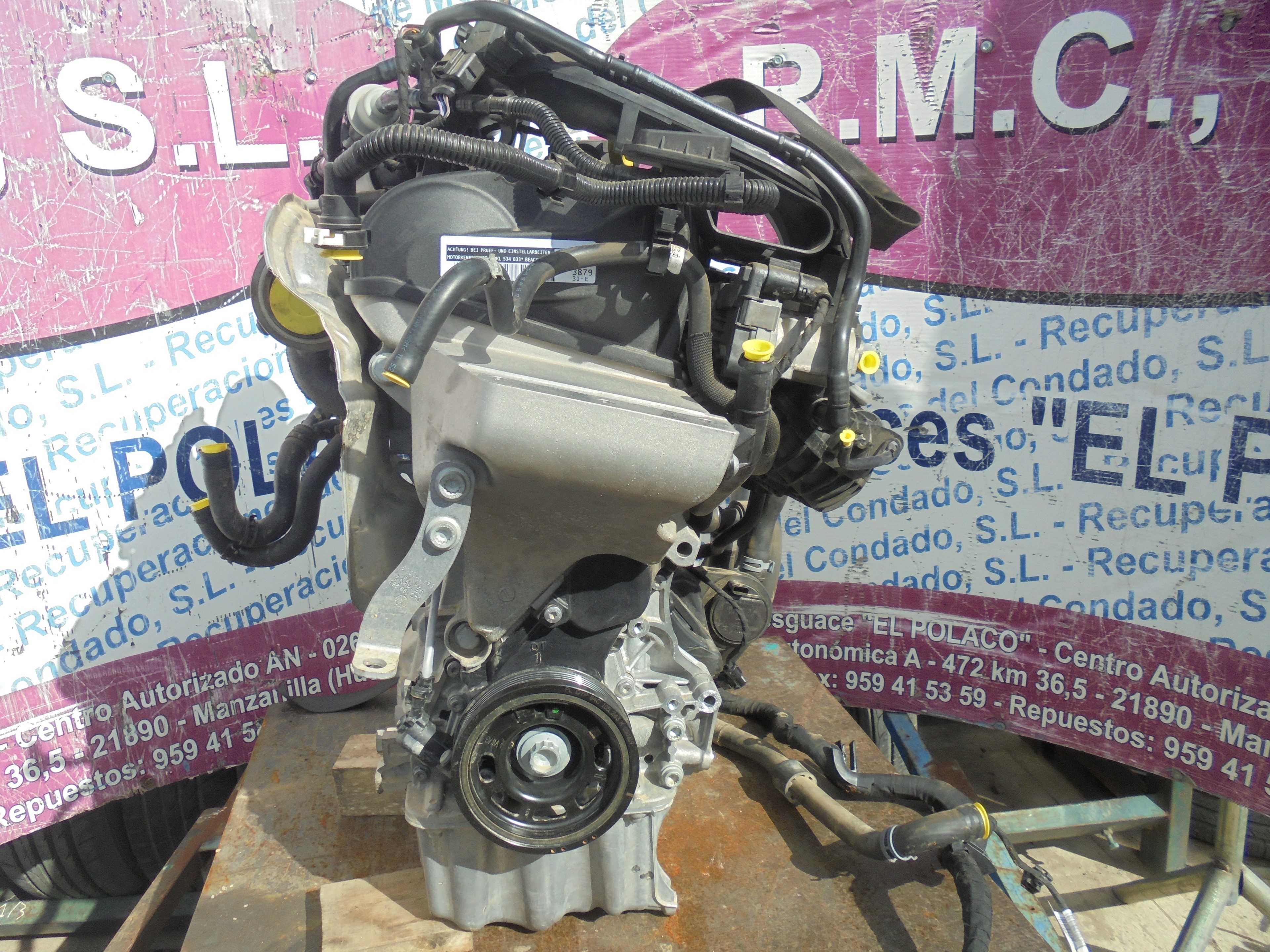 SKODA Fabia 3 generation (2014-2021) Engine DKL 25214047