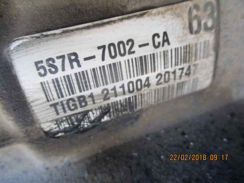 FORD Mondeo 3 generation (2000-2007) Gearbox 5S7R-7002-CA 25028897