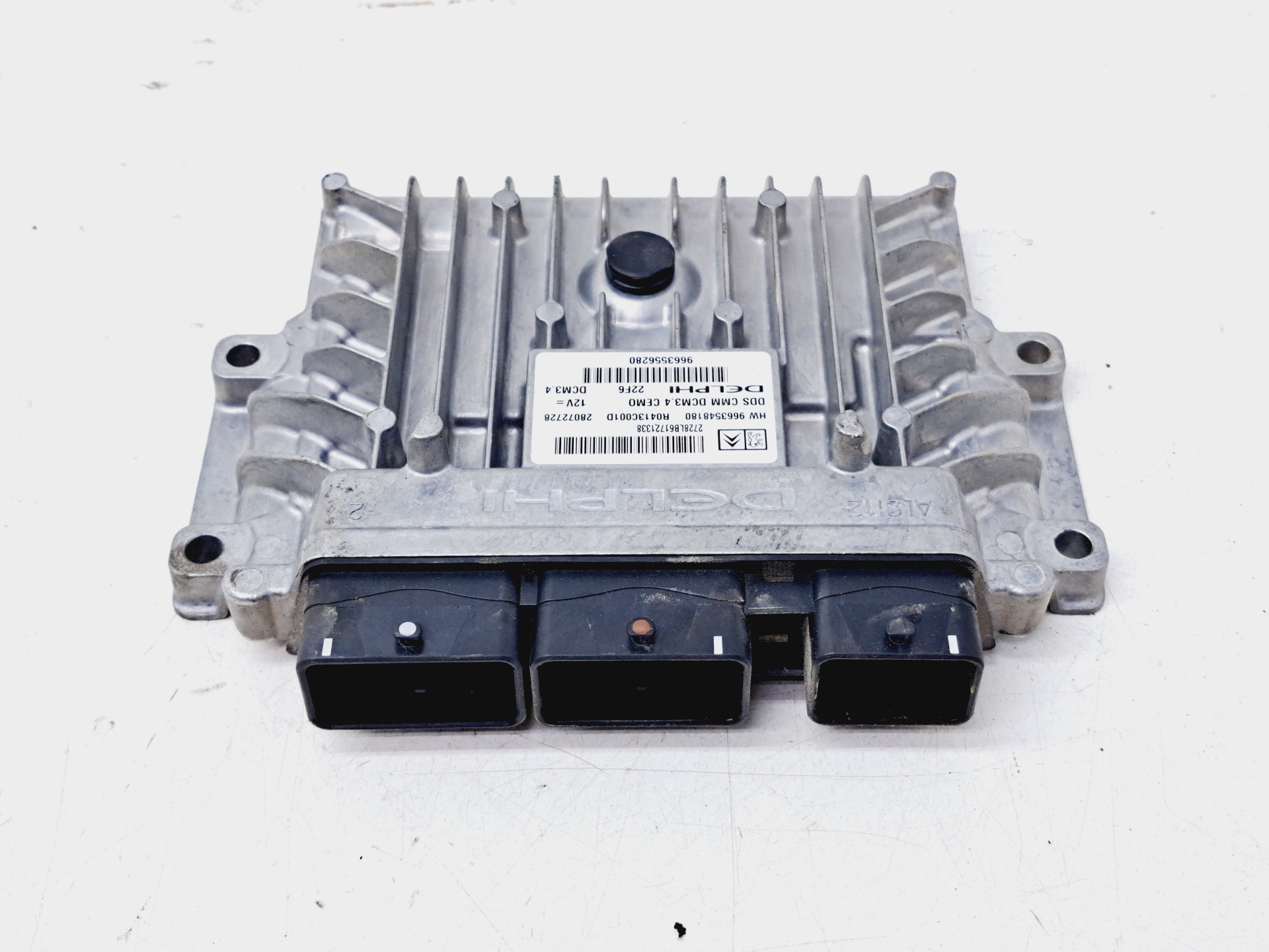 PEUGEOT 407 1 generation (2004-2010) Variklio kompiuteris 9663556280 23330136