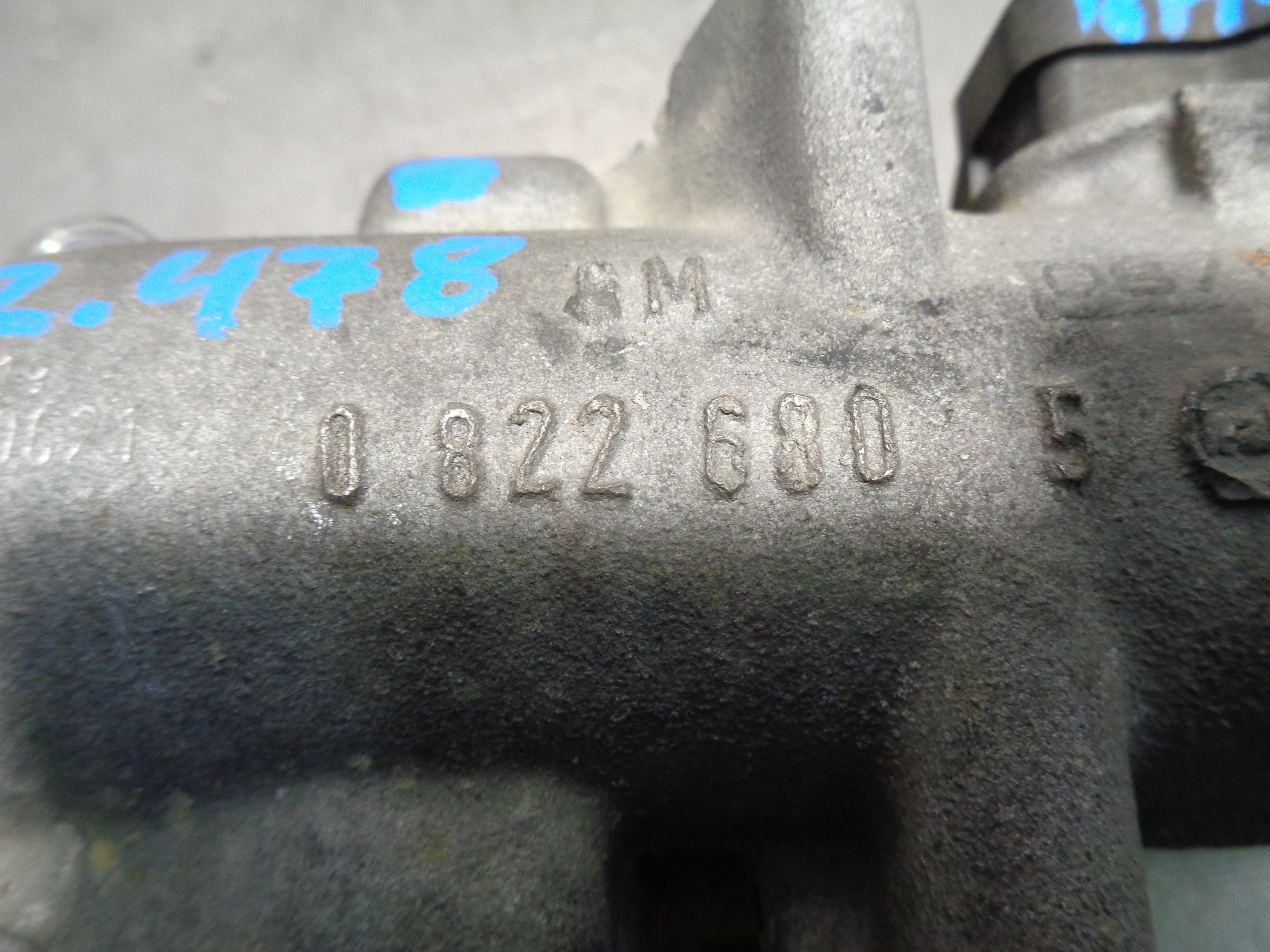 OPEL Corsa B (1993-2000) Droseļvārsts 0822680 21955552