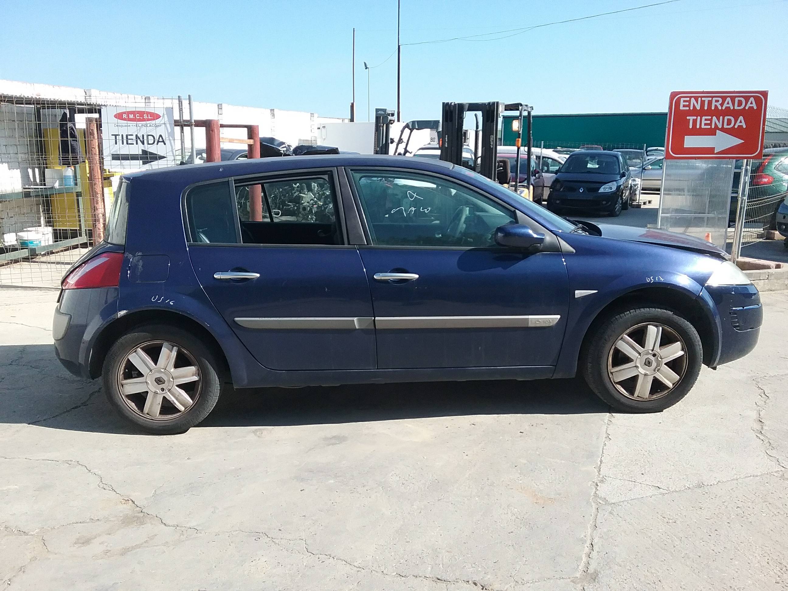 RENAULT Megane 2 generation (2002-2012) Comutator geam ușă stânga față 156018070 25045060