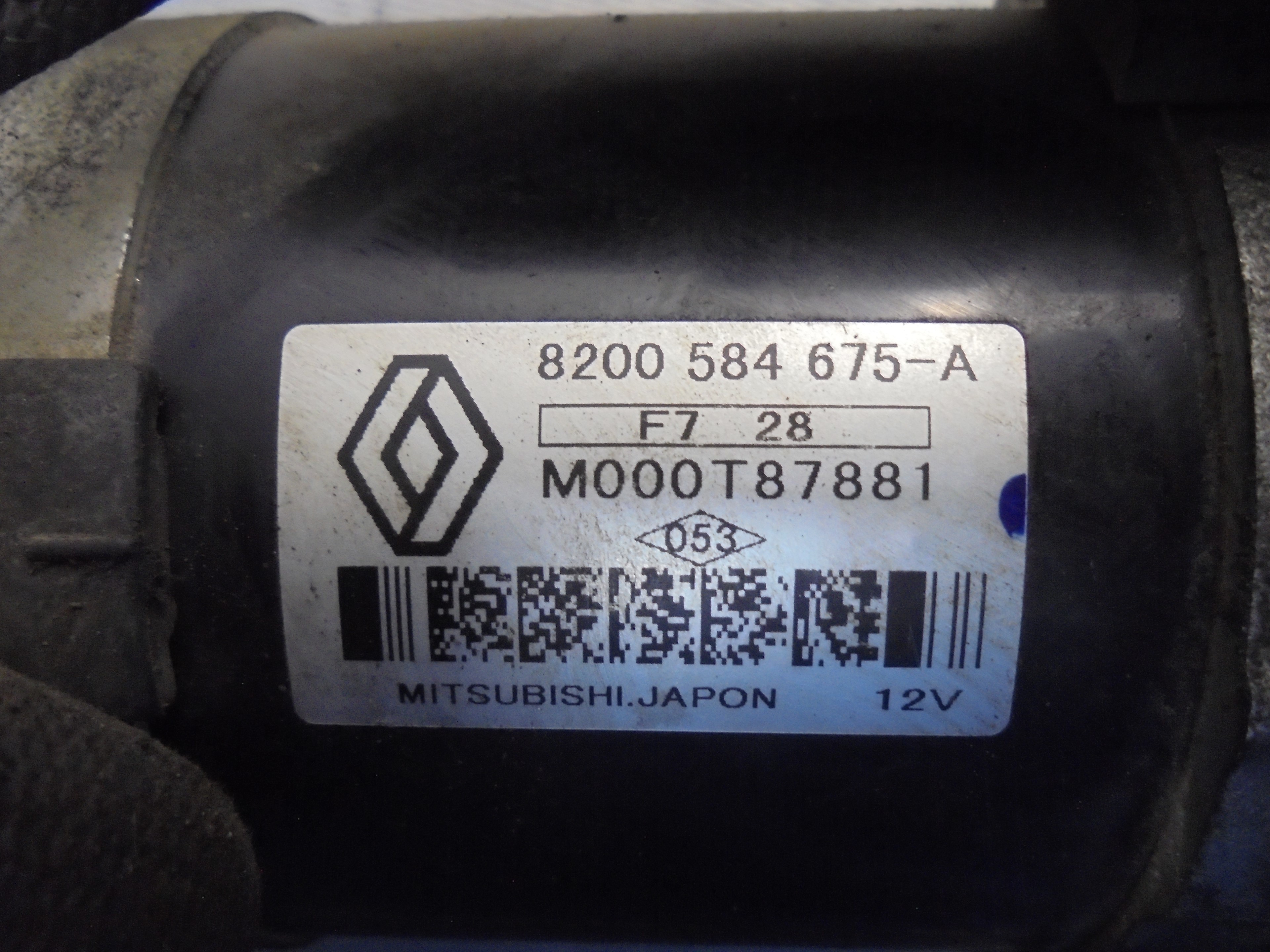 NISSAN Qashqai 1 generation (2007-2014) Indítómotor 8200584675 25072151