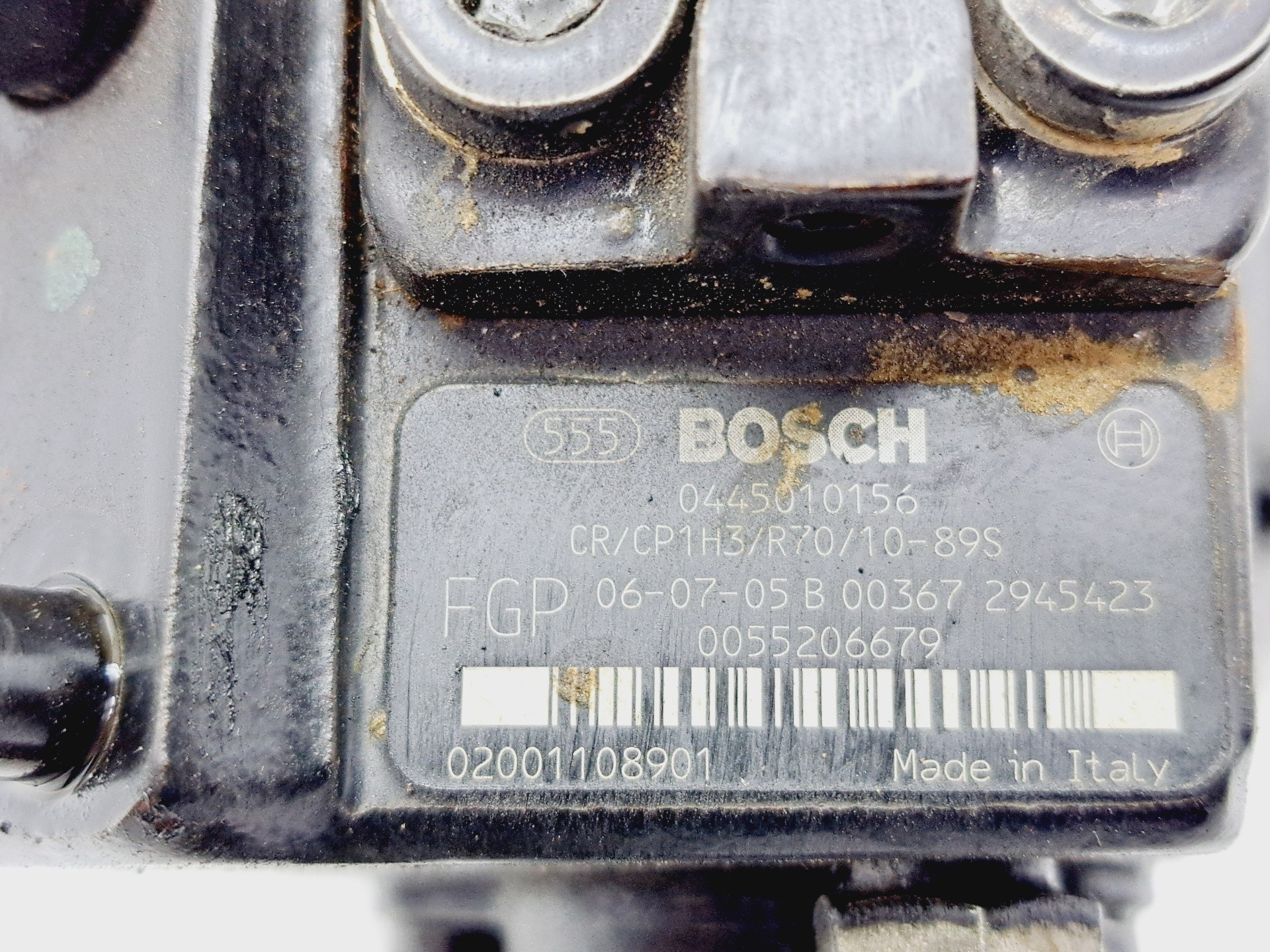 OPEL Vectra C (2002-2005) Паливний насос високого тиску 0055206679 25447771