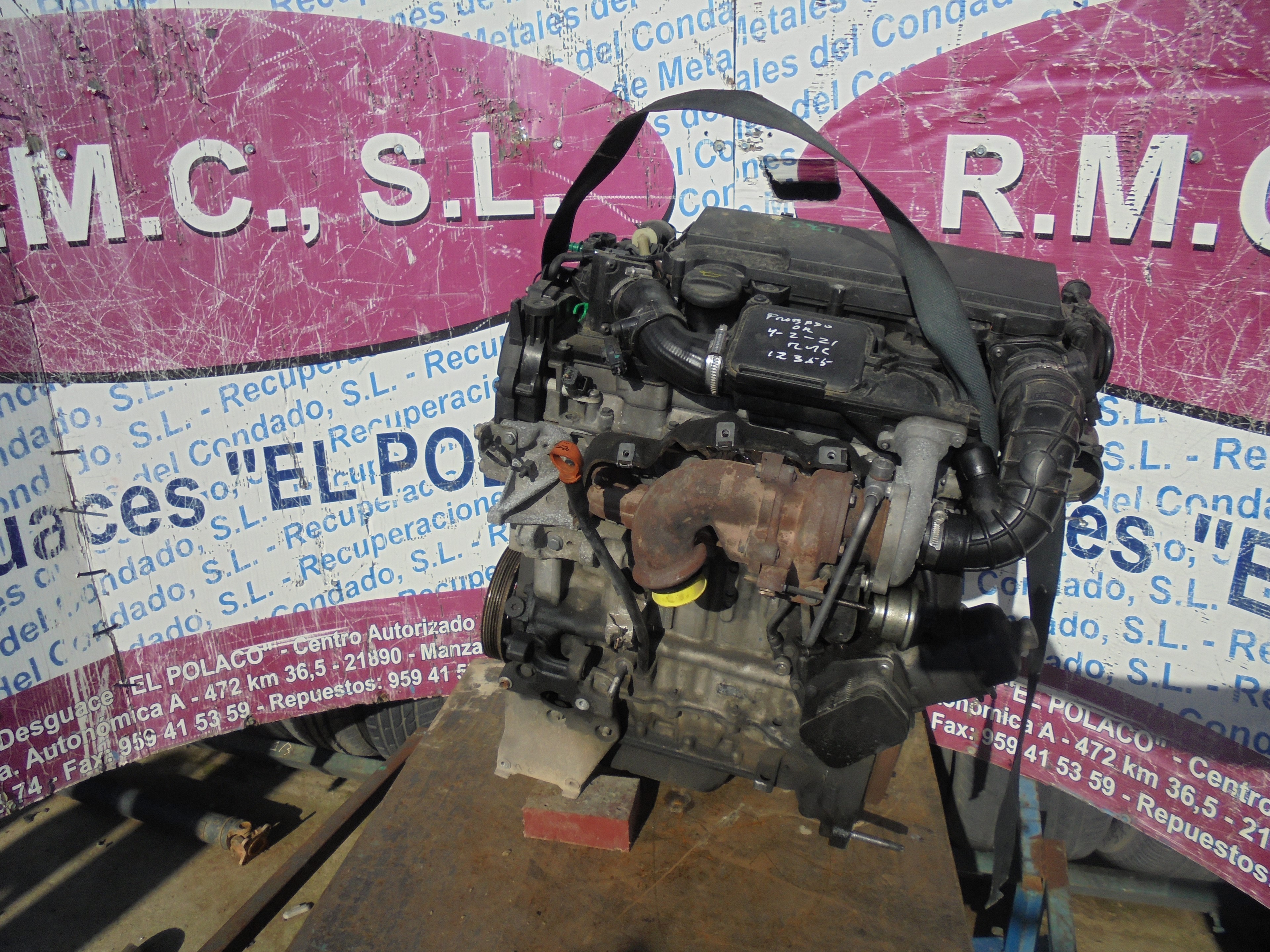 CITROËN C3 1 generation (2002-2010) Motor (Slovak) 8HZ 25045550