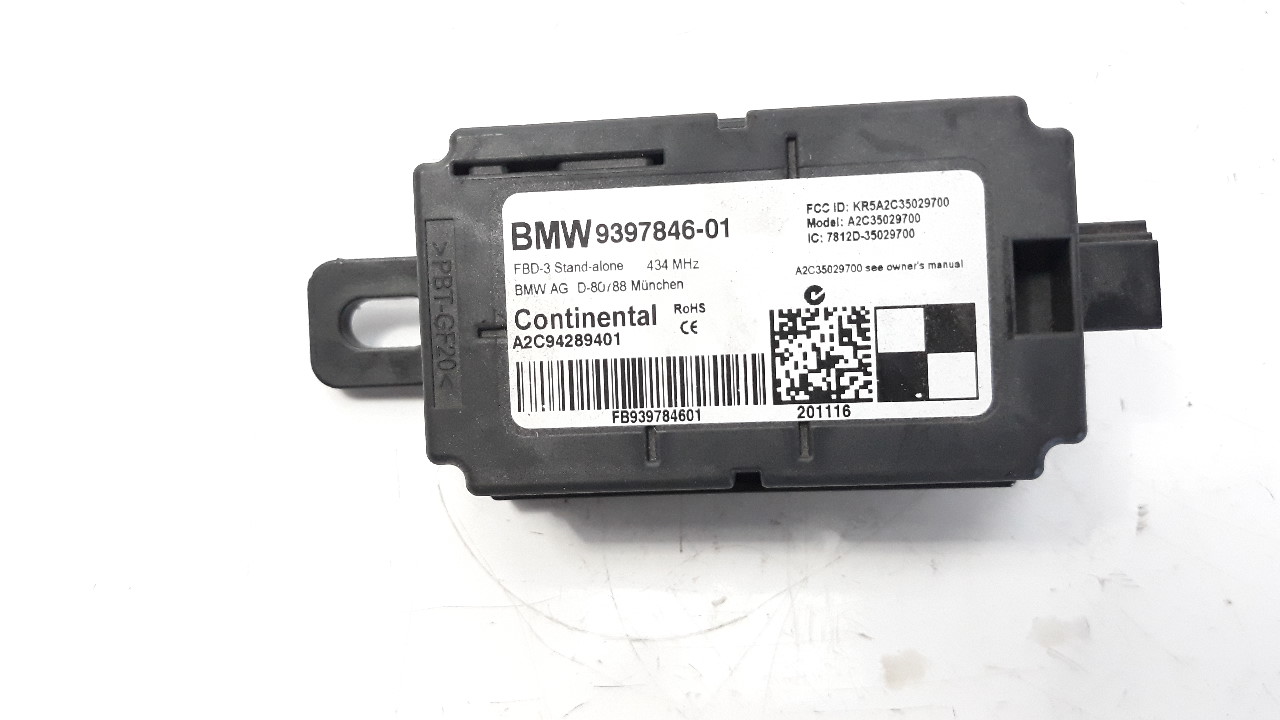 BMW 3 Series F30/F31 (2011-2020) Andre kontrollenheter 939784601 24011517