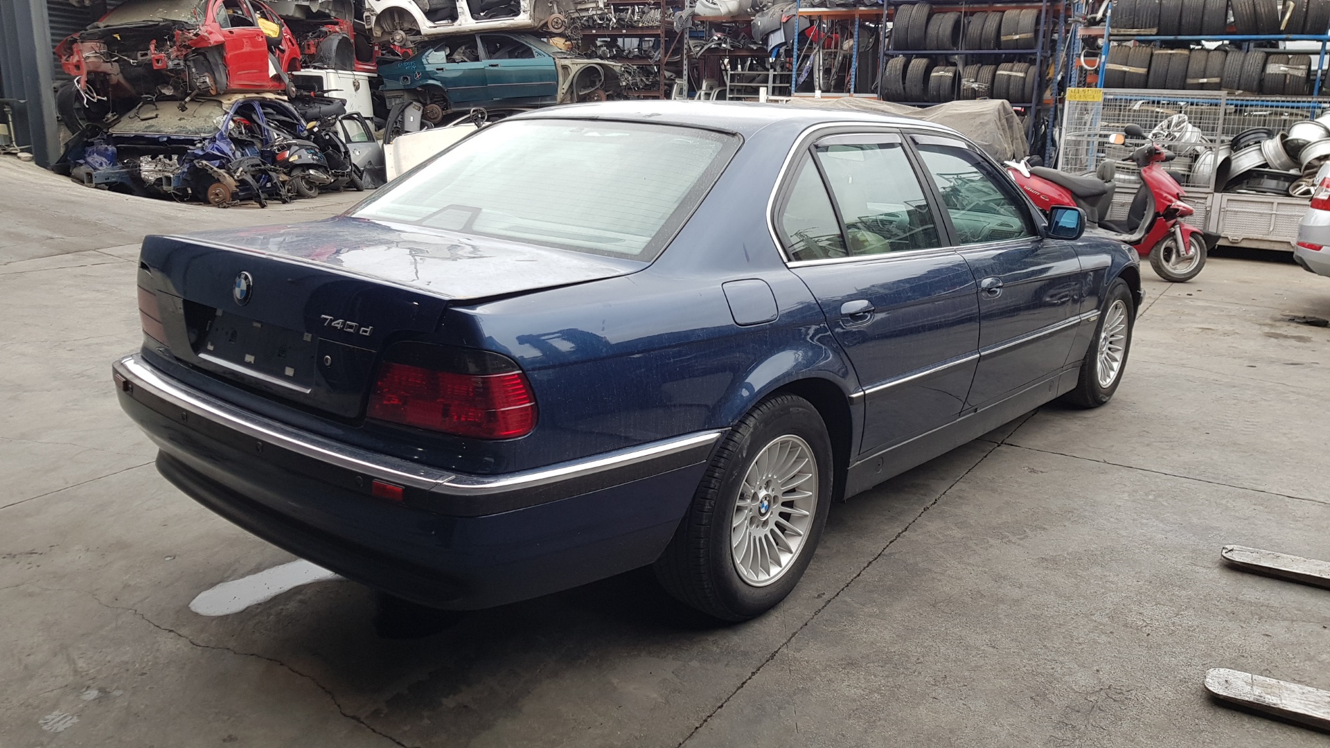 BMW 7 Series E38 (1994-2001) Ajovalojen kytkimen ohjausyksikkö 549391011 18766170