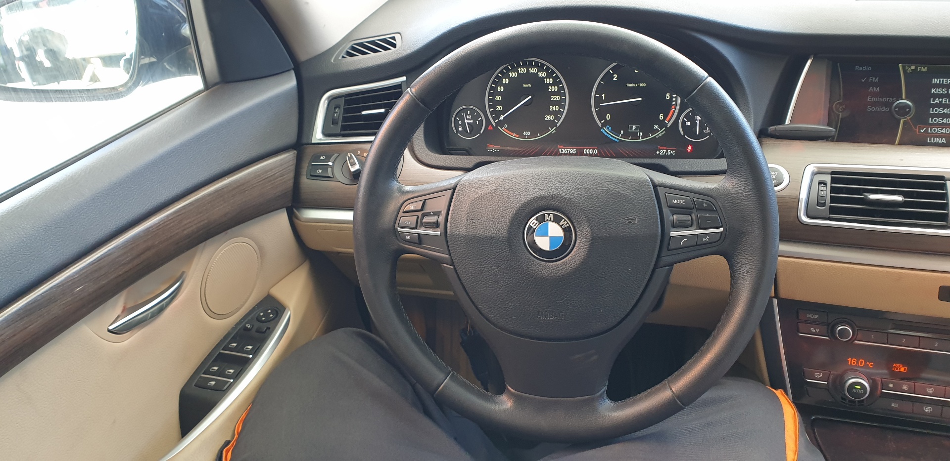 BMW 5 Series Gran Turismo F07 (2010-2017) Руль 32336790886 20621350
