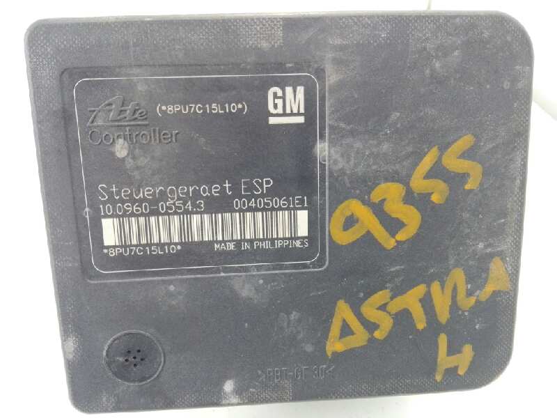 OPEL Astra J (2009-2020) ABS Pump 10096005543 18572281