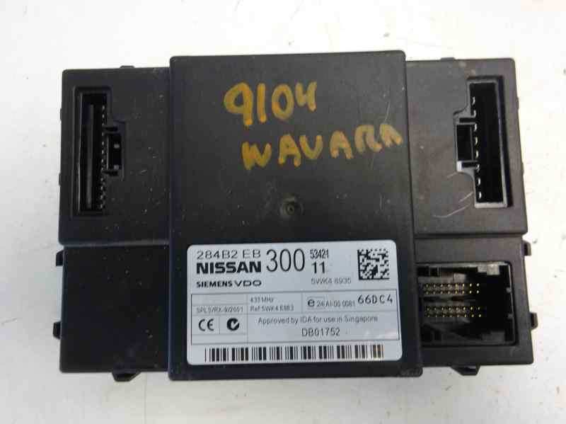 NISSAN NP300 1 generation (2008-2015) Other Control Units 284B2EB300 18533030