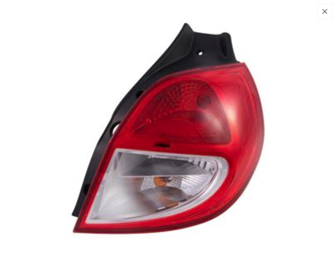 RENAULT Clio 3 generation (2005-2012) Rear Right Taillight Lamp 8200886946, 103F19870770, RN3274153 24602947