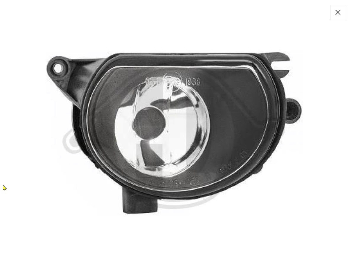 AUDI A2 8Z (1999-2005) Front Right Fog Light 8P0941700A, 10102131005, AD3204413 22810284