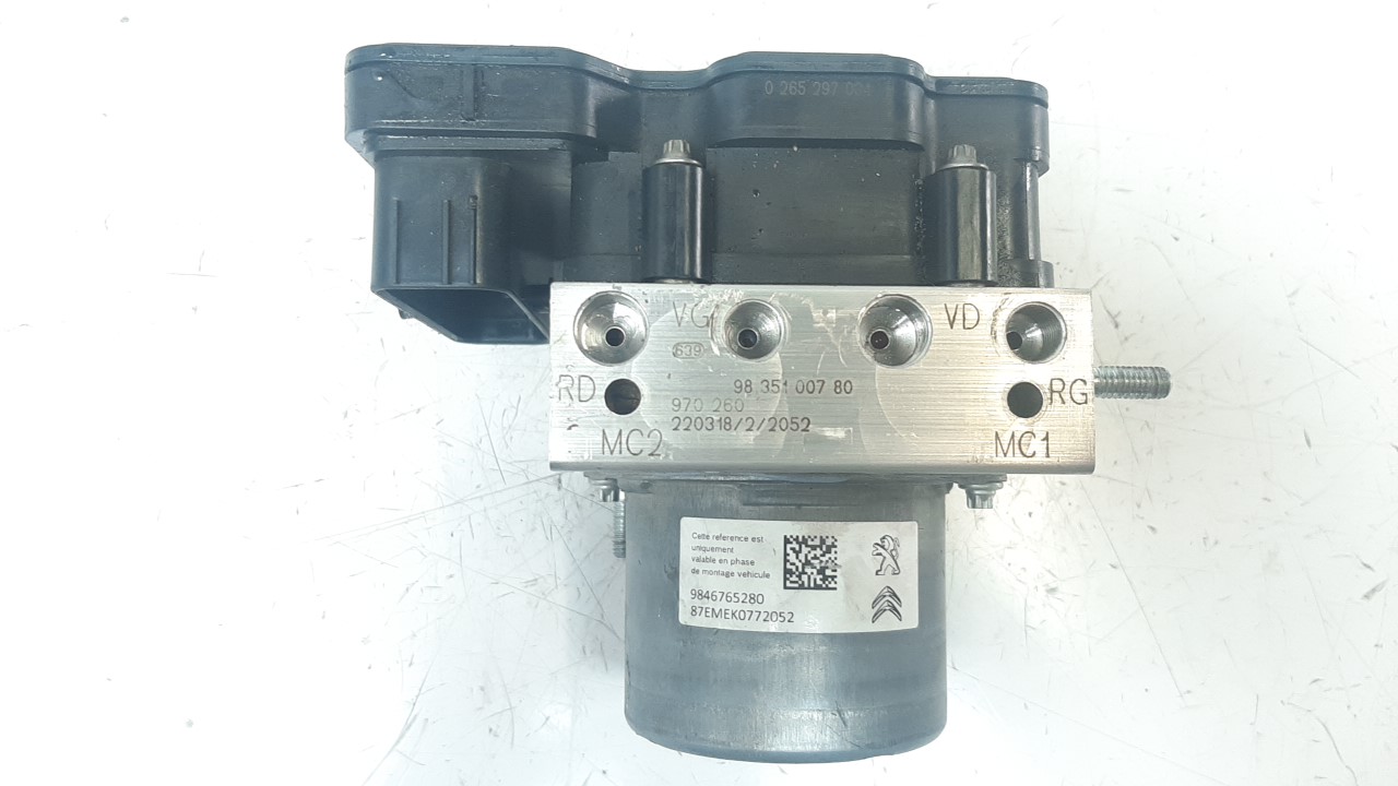 PEUGEOT 308 T9 (2013-2021) Pompe ABS 9846765280 20629253