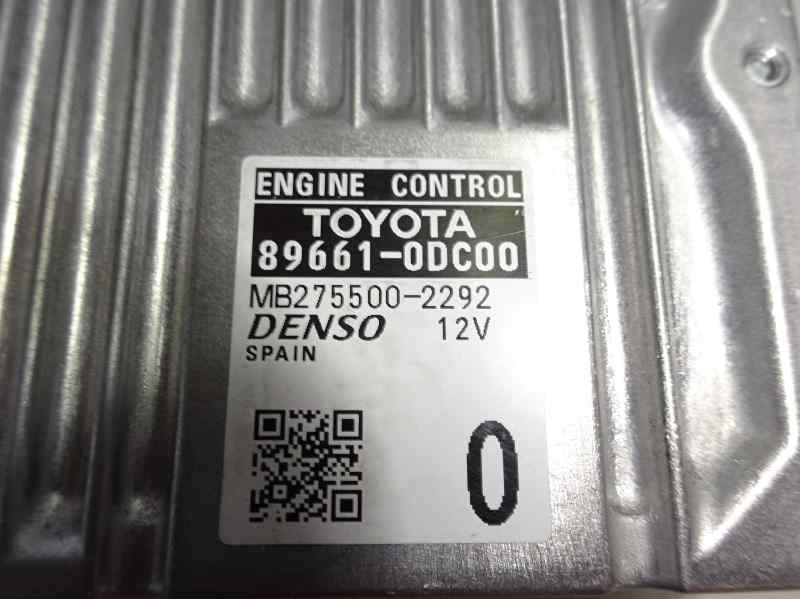 TOYOTA Yaris 3 generation (2010-2019) Calculateur d'unité de commande du moteur 896610DC00 18513398