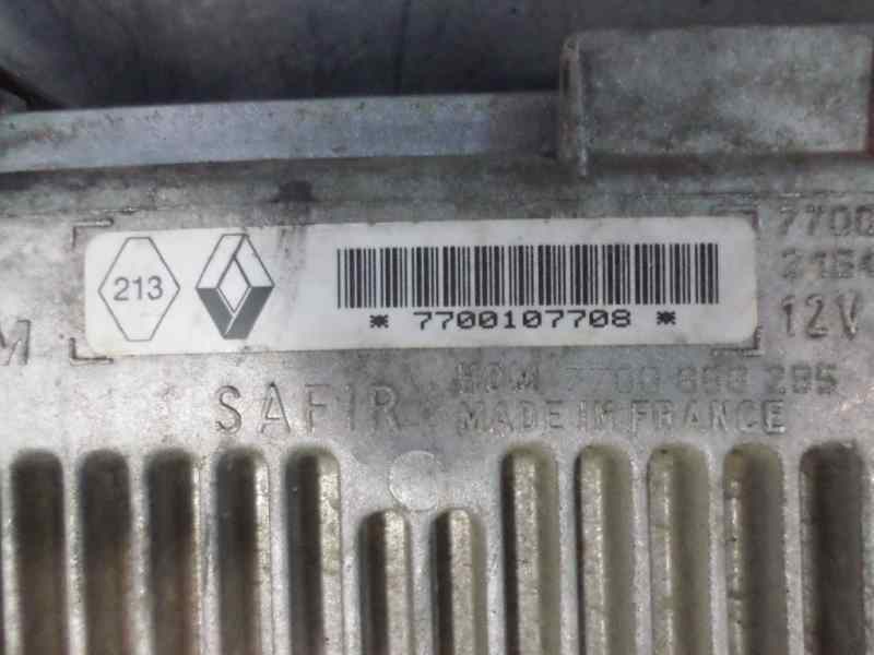 RENAULT Clio 1 generation (1990-1998) Engine Control Unit ECU 7700107708 18465205