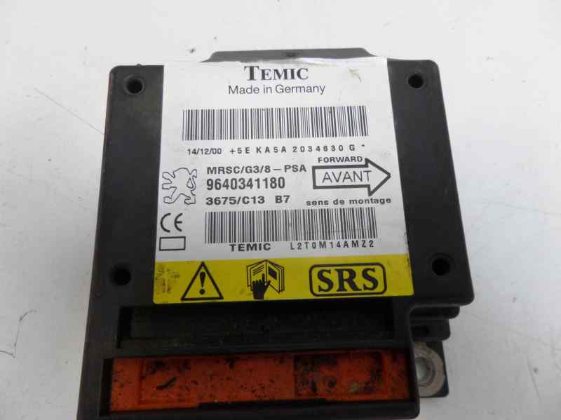 FIAT 607 1 generation (2000-2008) SRS Control Unit 9640341180 18485001