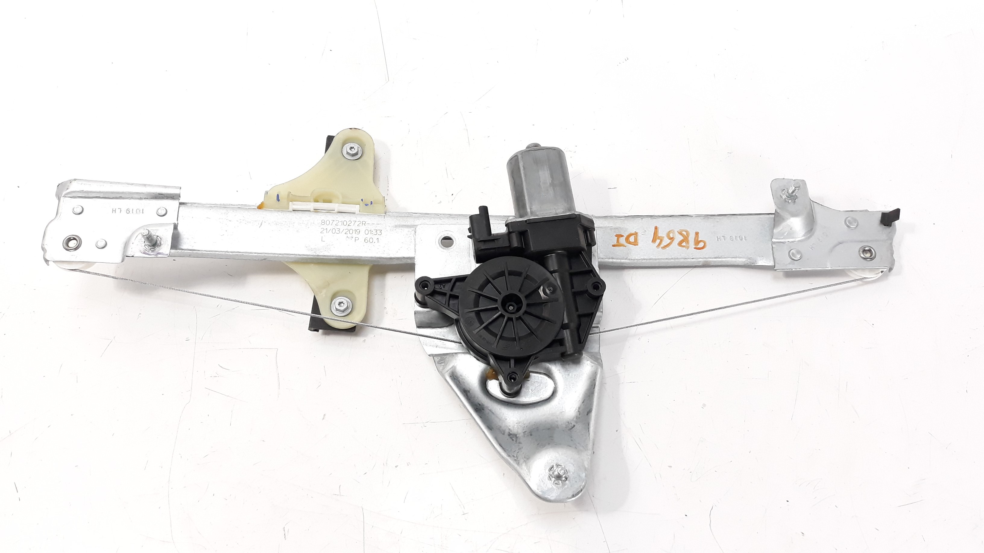 DACIA Duster 1 generation (2010-2017) Front Left Door Window Regulator 807210272R 18653022