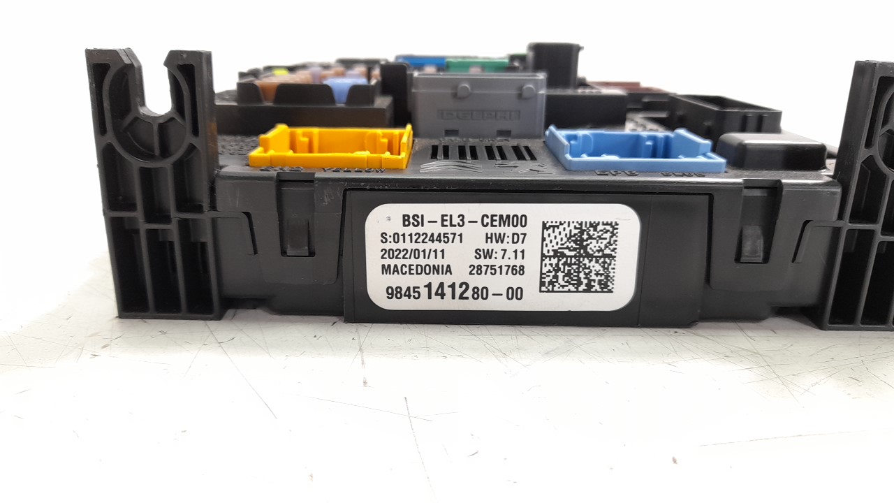 CITROËN C4 1 generation (2004-2011) Fuse Box 9845141280 25919604