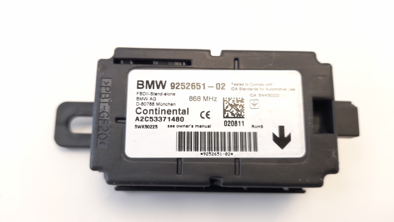 BMW 1 Series F20/F21 (2011-2020) Alte unități de control 925265102 18641846