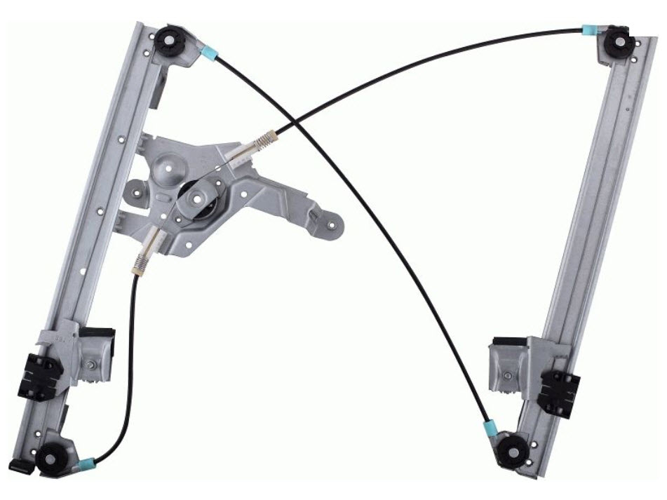 SKODA Octavia 1 generation (1996-2010) Front Left Door Window Regulator 1U0837461B, 106195216, 113987 22811789