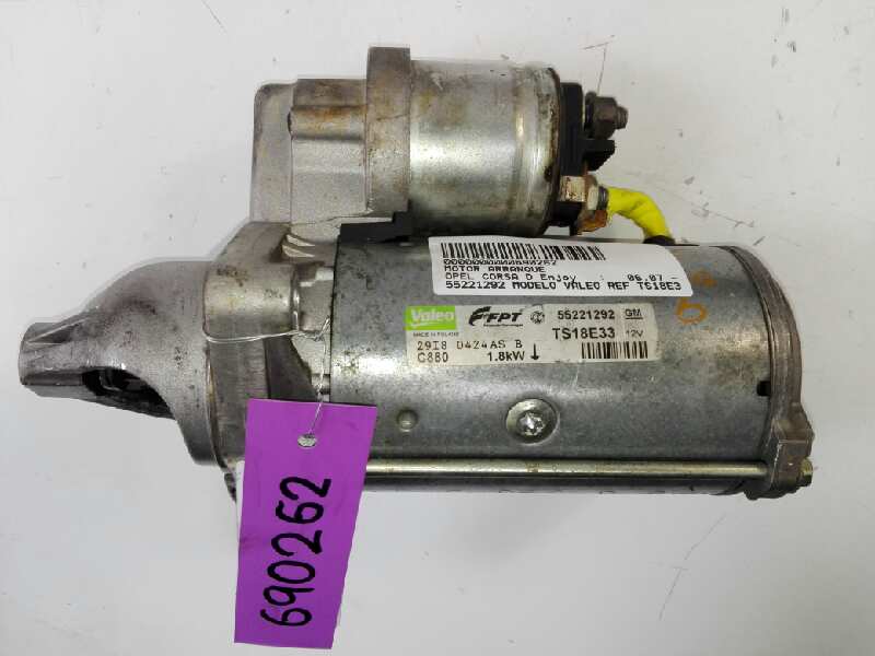 OPEL Corsa D (2006-2020) Starter auto 55221292 25908798