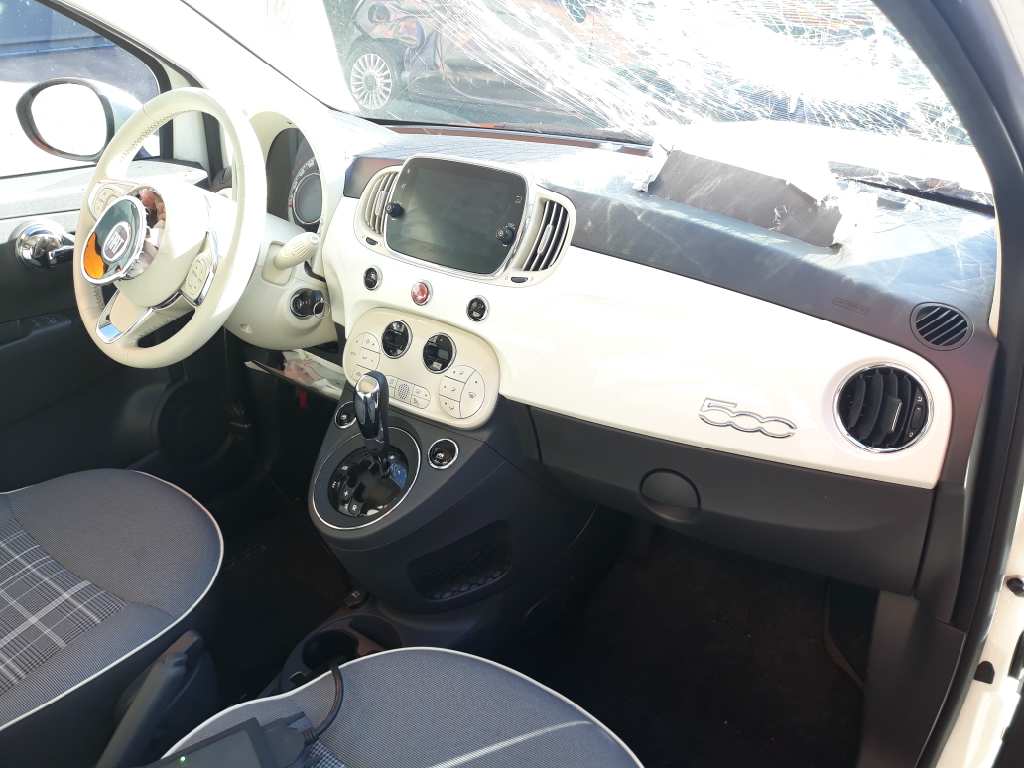 FIAT 500 2 generation (2008-2024) Rear Left Seatbelt 34045525 24014030
