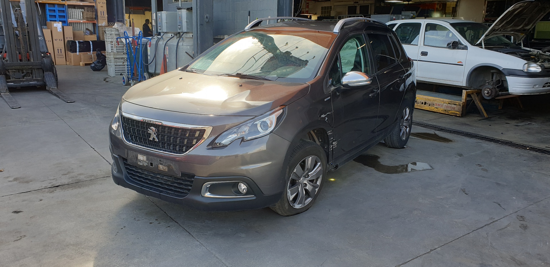 PEUGEOT 2008 1 generation (2013-2020) Педаль гальм 98066999ZD 24048304