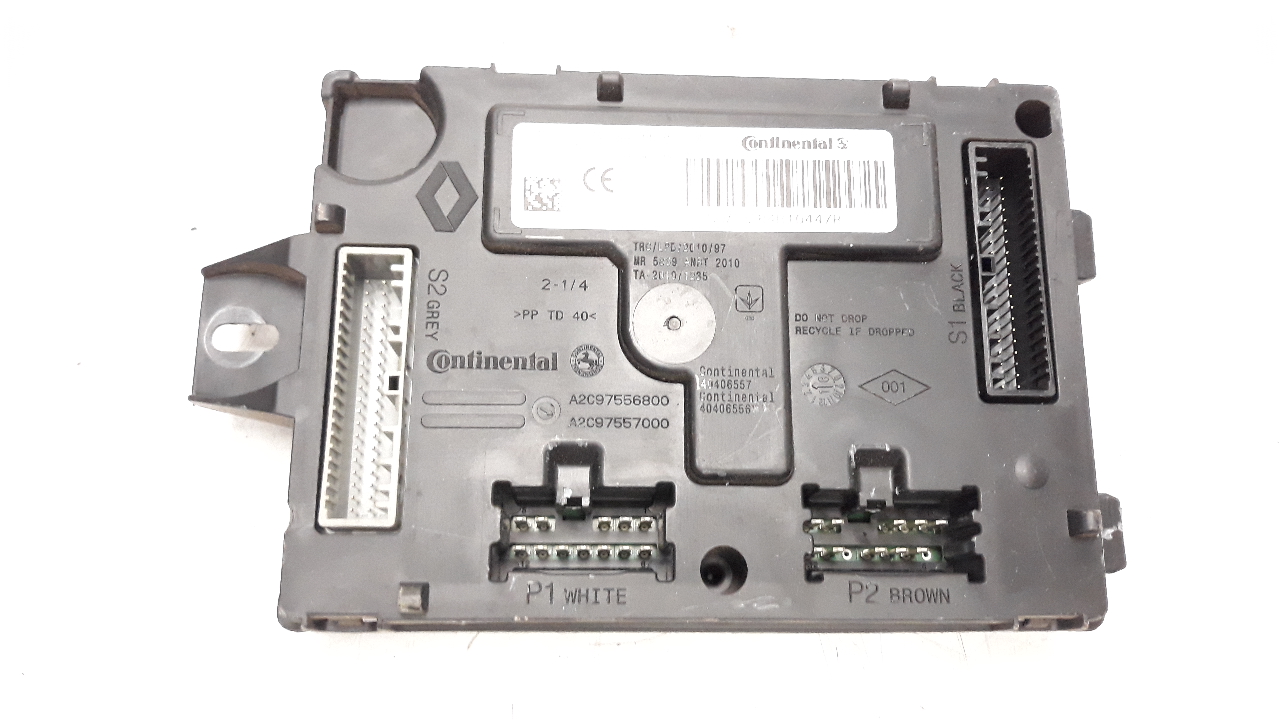 DACIA Lodgy 1 generation (2013-2024) Fuse Box A2C92226608 20991723