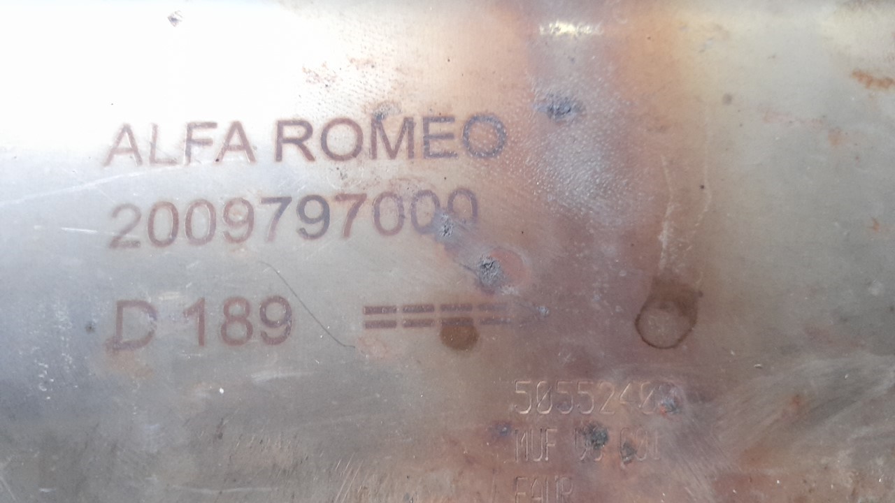 ALFA ROMEO Stelvio 949 (2017-2023) Exhaust 2009797000 23975783