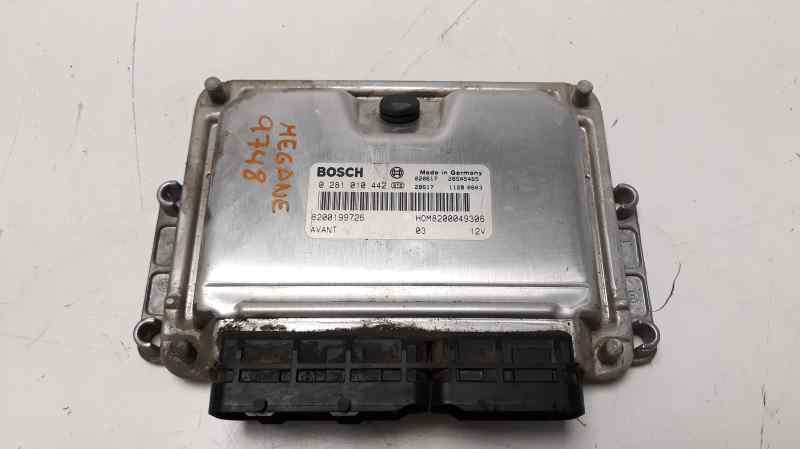 RENAULT Megane 1 generation (1995-2003) Engine Control Unit ECU 8200199726 24010088