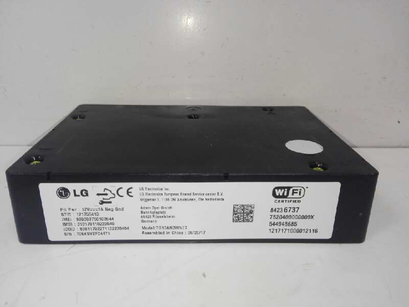 OPEL Astra K (2015-2021) Other Control Units 84236737 25317803