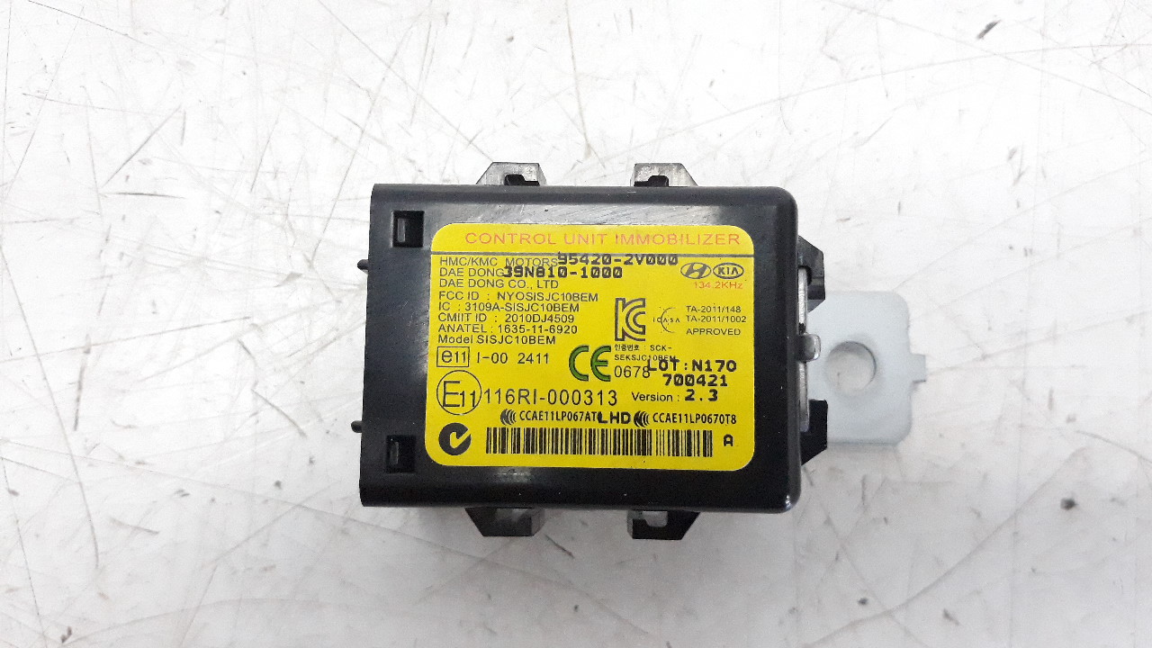 KIA Cee'd 2 generation (2012-2018) Immobiliser control unit 954202V000 18710884