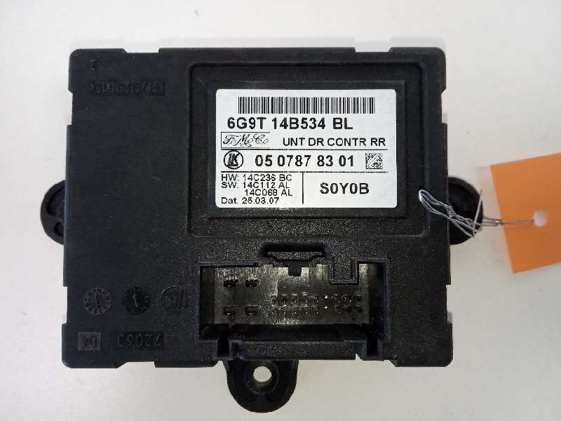 FORD S-Max 1 generation (2006-2015) Other Control Units 6G9T14B534BL 18520672