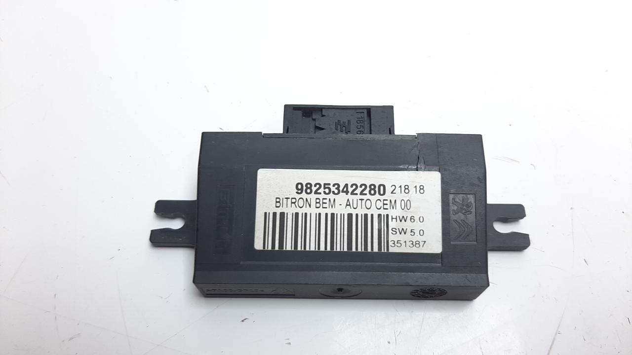 CITROËN C4 Picasso 2 generation (2013-2018) Other Control Units 9825342280 22812436