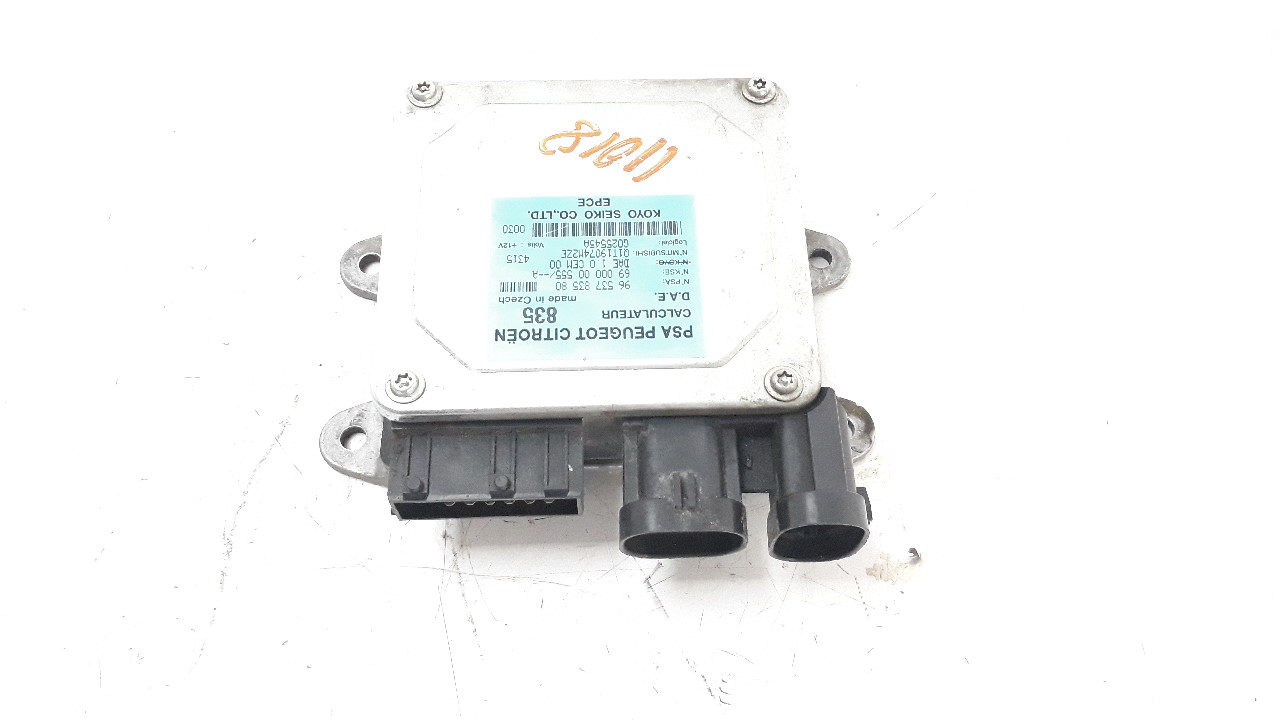 CITROËN C3 1 generation (2002-2010) Kiti valdymo blokai 9653783580 24050946