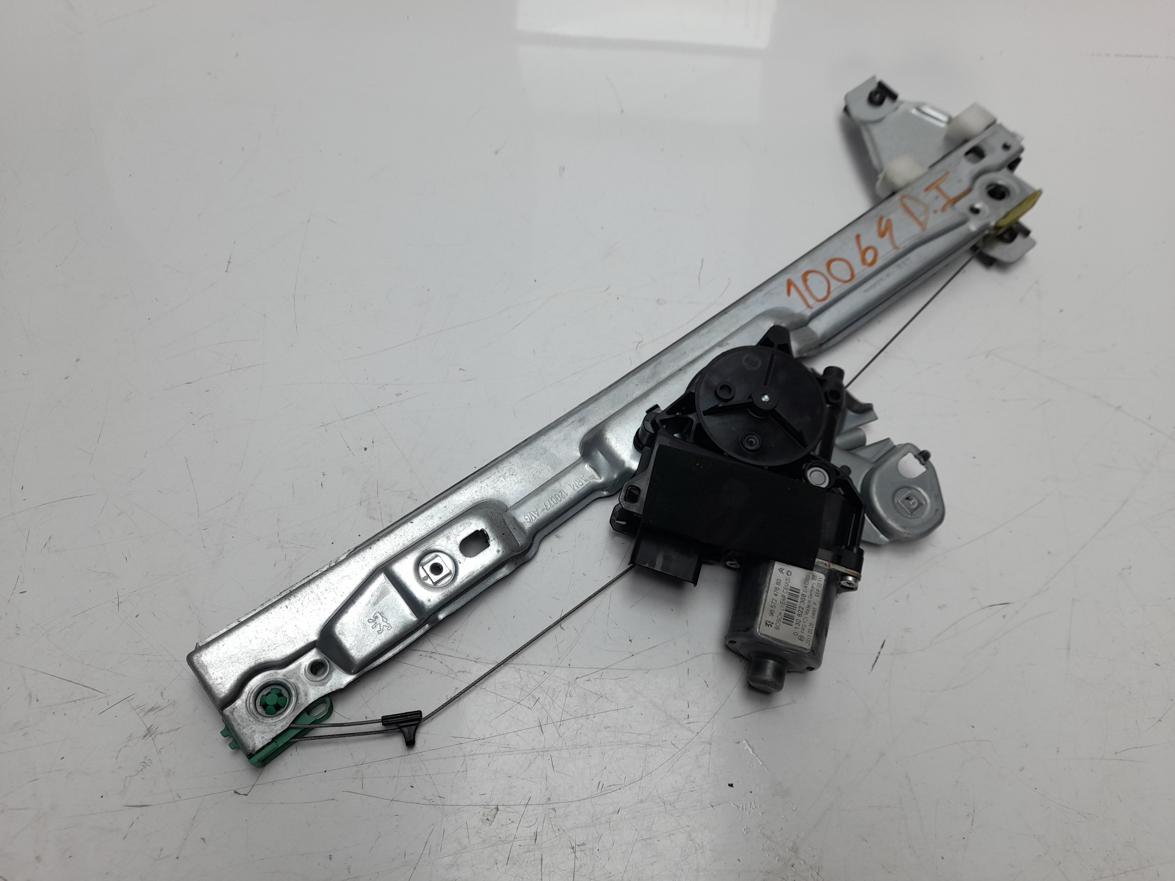 PEUGEOT 308 T7 (2007-2015) Rear Right Door Window Regulator 9680617480 18681671