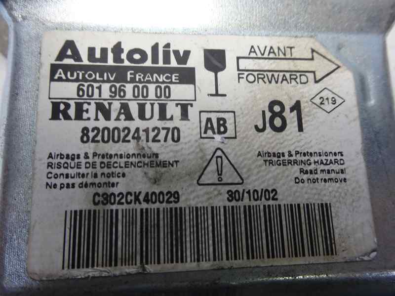 RENAULT Espace 4 generation (2002-2014) Oro pagalvių (SRS) valdymo blokas (kompiuteris) 8200241270 18457936