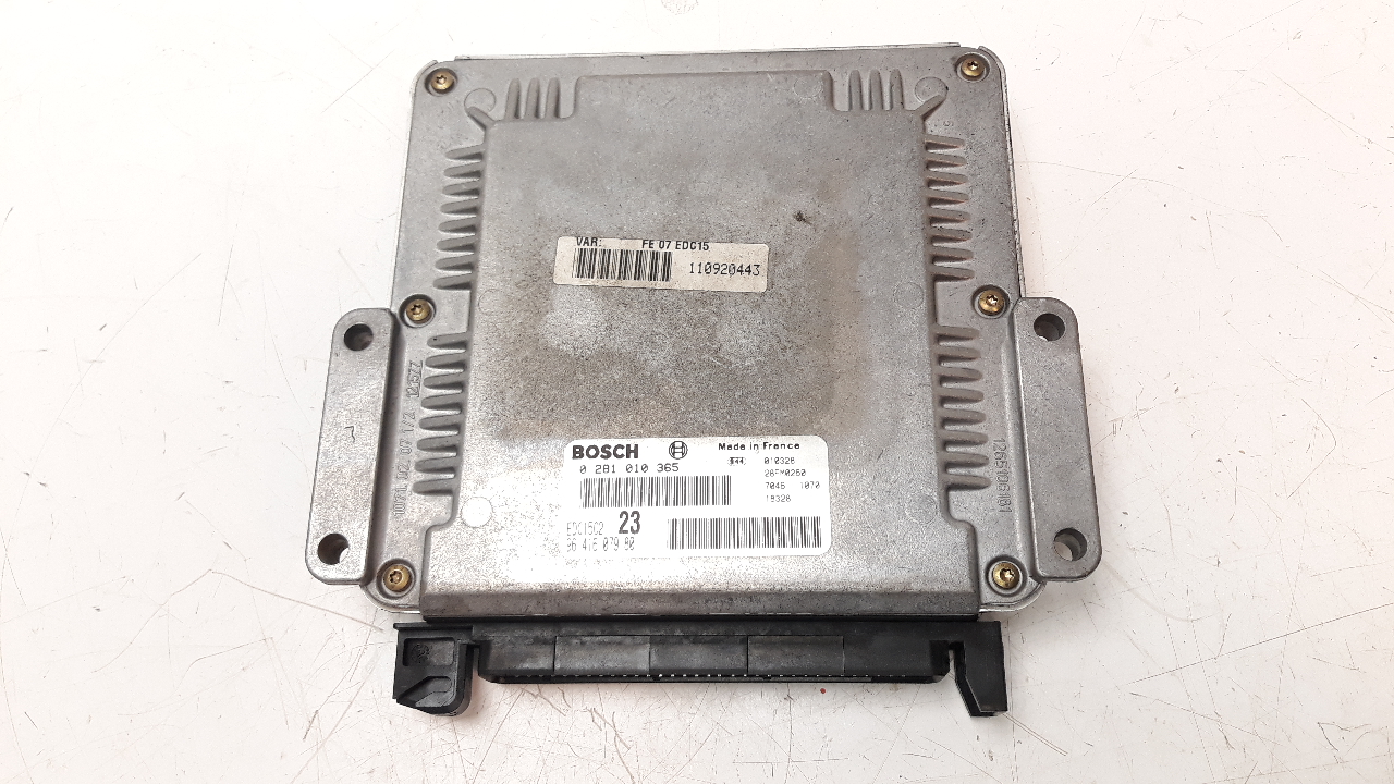 CITROËN C5 1 generation (2001-2008) Engine Control Unit ECU 9641607980 22804219