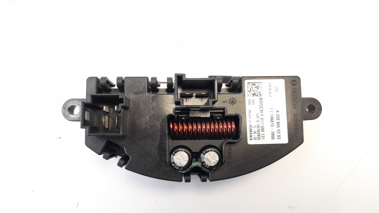 MERCEDES-BENZ A-Class W176 (2012-2018) Interior Heater Resistor A2229060303 24046146