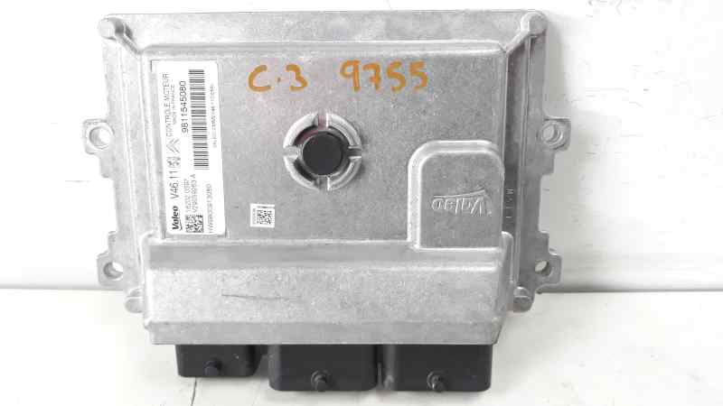 CITROËN C3 1 generation (2002-2010) Engine Control Unit ECU 9811545080 18636853