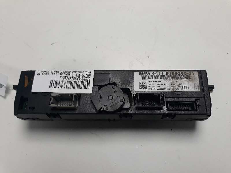 BMW 1 Series E81/E82/E87/E88 (2004-2013) Climate  Control Unit 64119199260 18563810