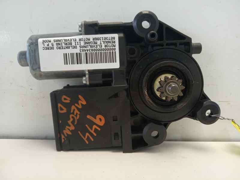 RENAULT Megane 3 generation (2008-2020) Front Right Door Window Control Motor 807301396R 18613485