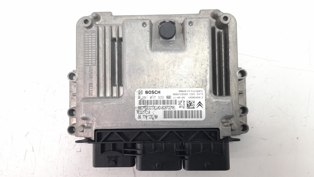 CITROËN C3 Picasso 1 generation (2008-2016) motorvezérlő egység 9666729580 24047697