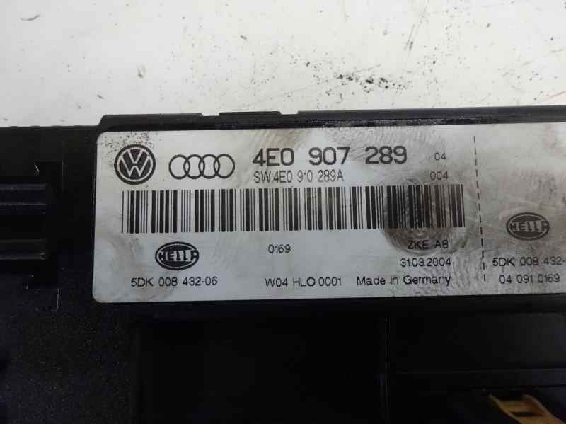 AUDI A8 D3/4E (2002-2010) Інші блоки керування 4E0907289 24006411